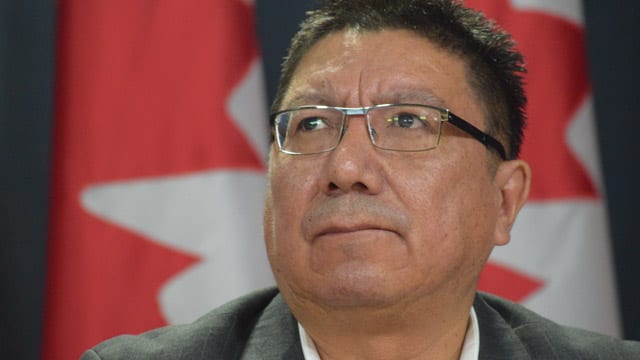 NAN Grand Chief Alvin Fiddler.