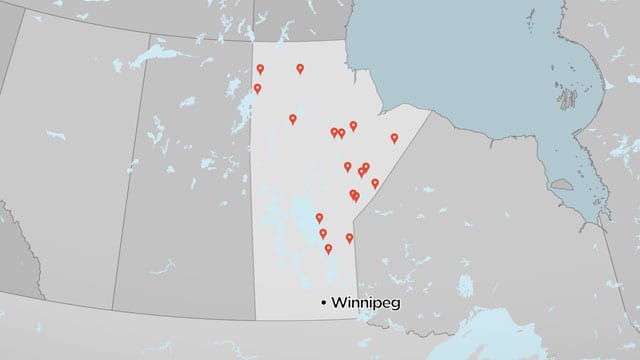 Grand Medicine held a contract to provide mail-in prescriptions to people living on these 20 First Nations in Northern Manitoba. 