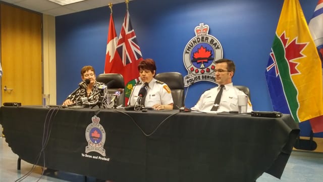 Thunder Bay Police Chief Sylvie Hauth