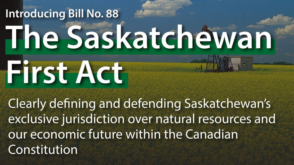 Saskatchewan First Act
