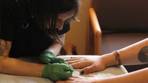 Indigenous tattooing