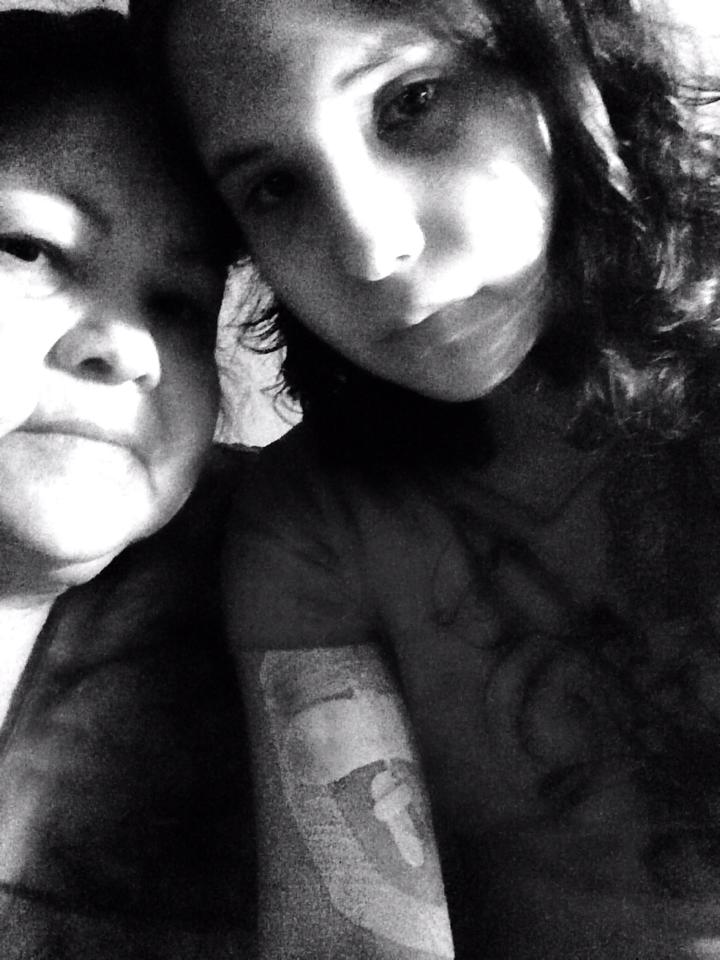 Ieweras and her mother Darlene