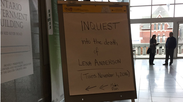 Lena Anderson sign