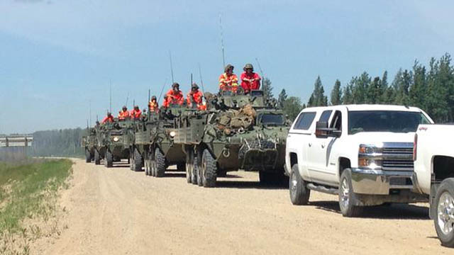 Military in Sask