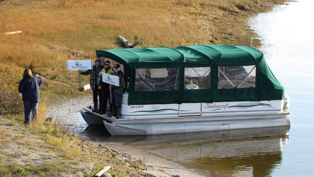 Muskrat Falls Todd Russell boat