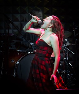 Tanya Tagaq during a New York performance in January 2015. Photo courtesy of Six Shooter Records