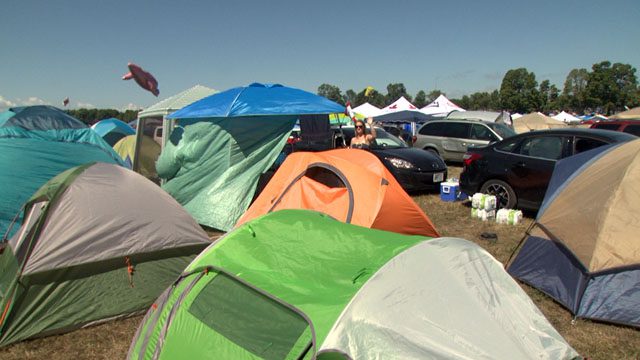 Tents use