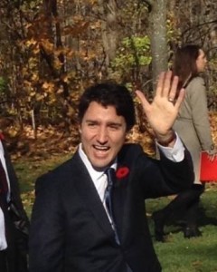 A photo of Prime Minister Justin Trudeau taken by Thomas Clair before Wednesday's swearing-in ceremony. Facebook